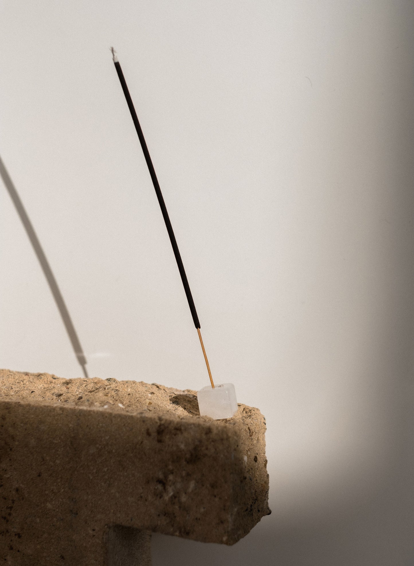 Clear Quartz Incense Cube (Pair)