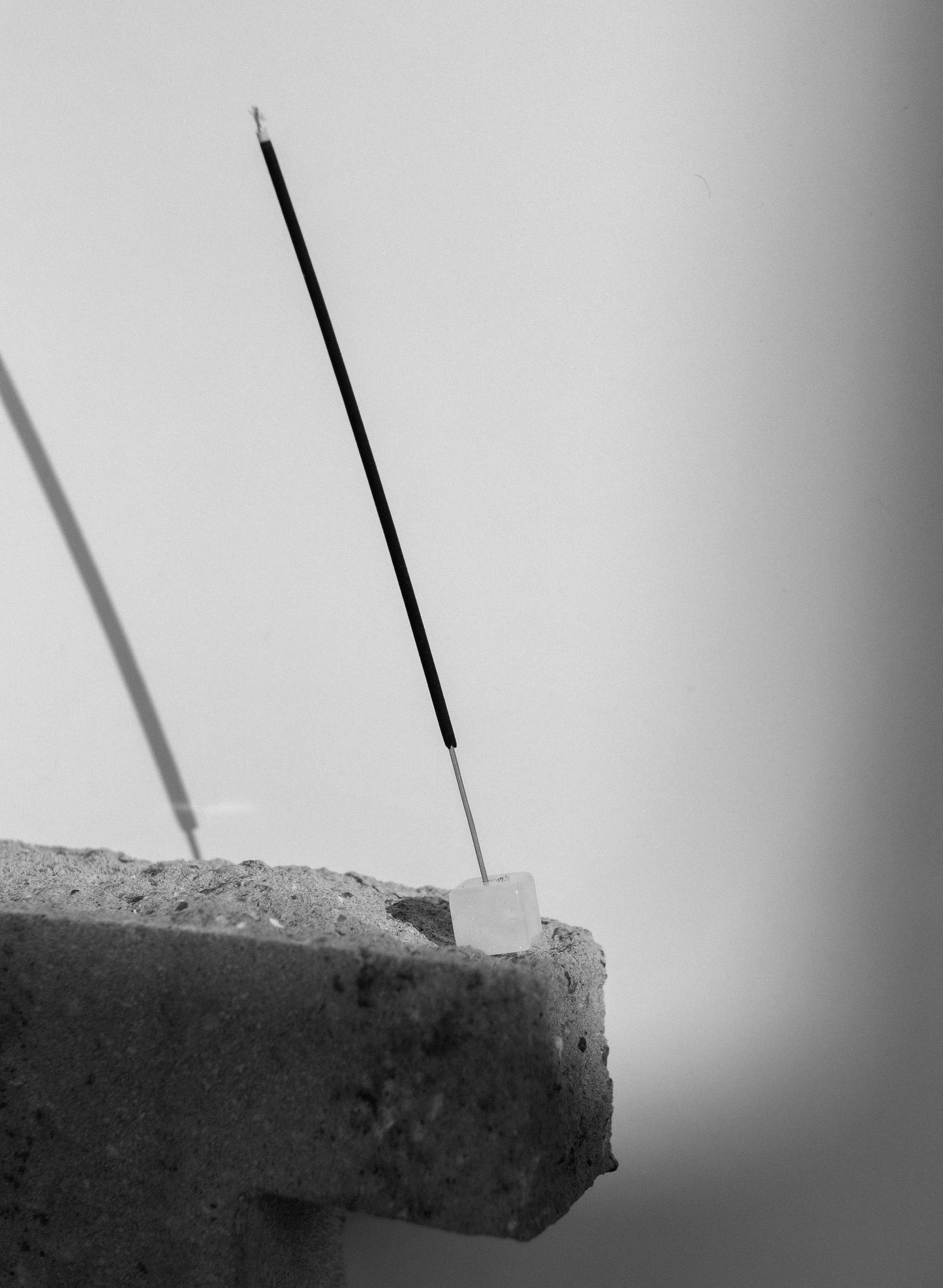 Clear Quartz Incense Cube (Pair)